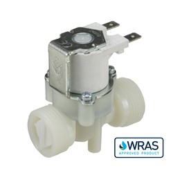 Latching solenoid valve - 3/4"BSP Male inlet and outlet - 6v DC